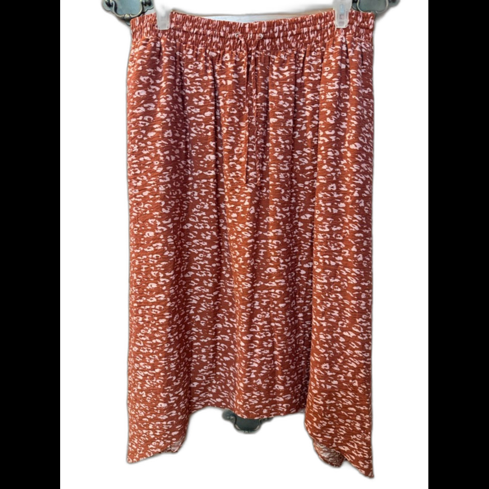 Simply Vera Vera Wang Shark-Bite  Midi Skirt - NWT- Size XXL